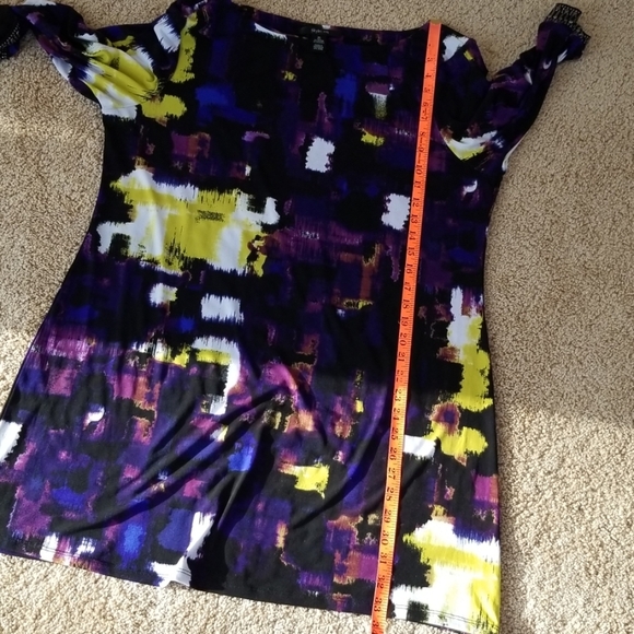 STYLE & CO Size XL Multi Combo Dress - Picture 7 of 7